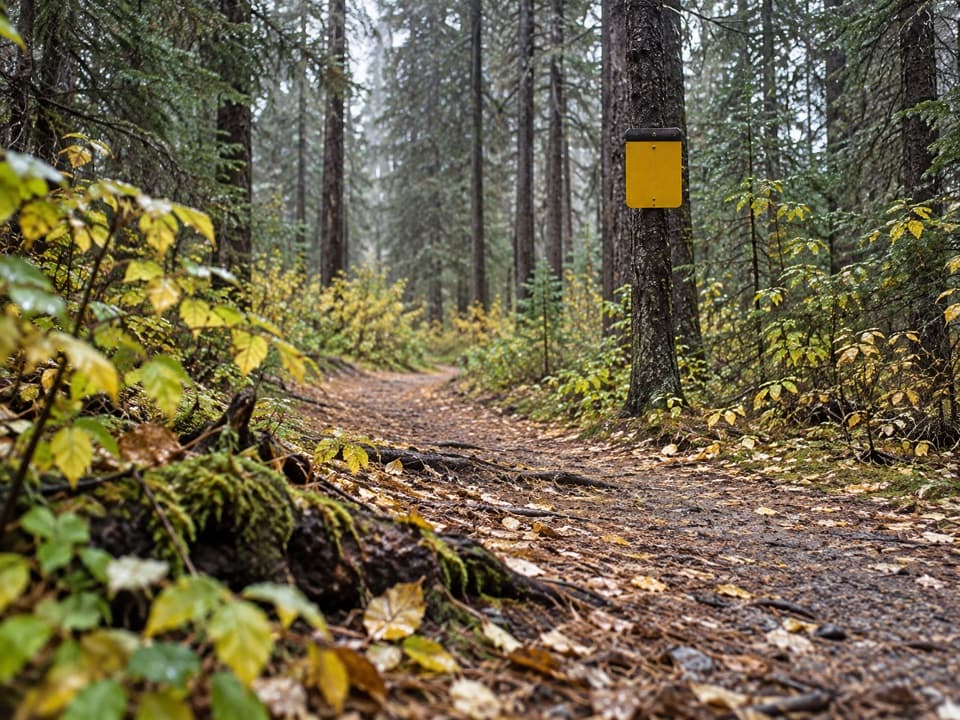 Pipestone Trail in Banff National Park