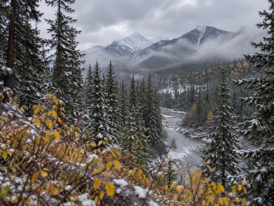 Sundance Pass Trail in Banff National Park