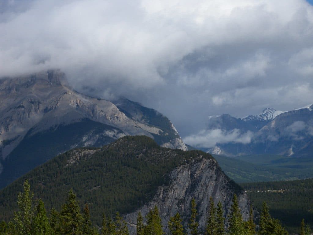 Stoney Squaw Mountain in Banff National Park
