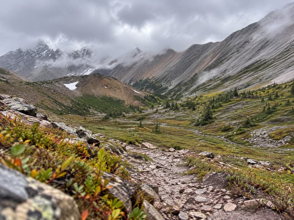 Mystic Pass Trail in Banff National Park