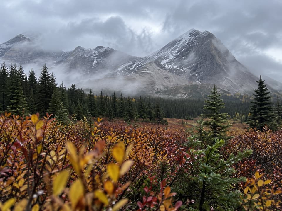 Sunset Pass Trail in Banff National Park