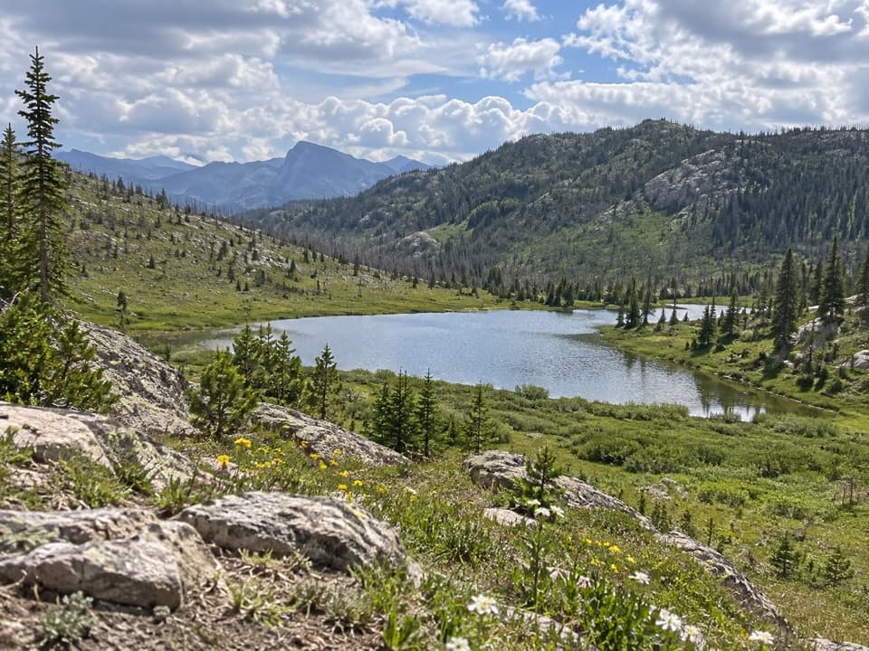 Lake of the Woods Trail #34 in Beartooth Highway