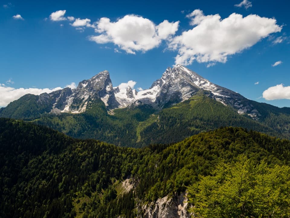 Grünstein Summit Trail from Hammerstiel in Berchtesgaden National Park
