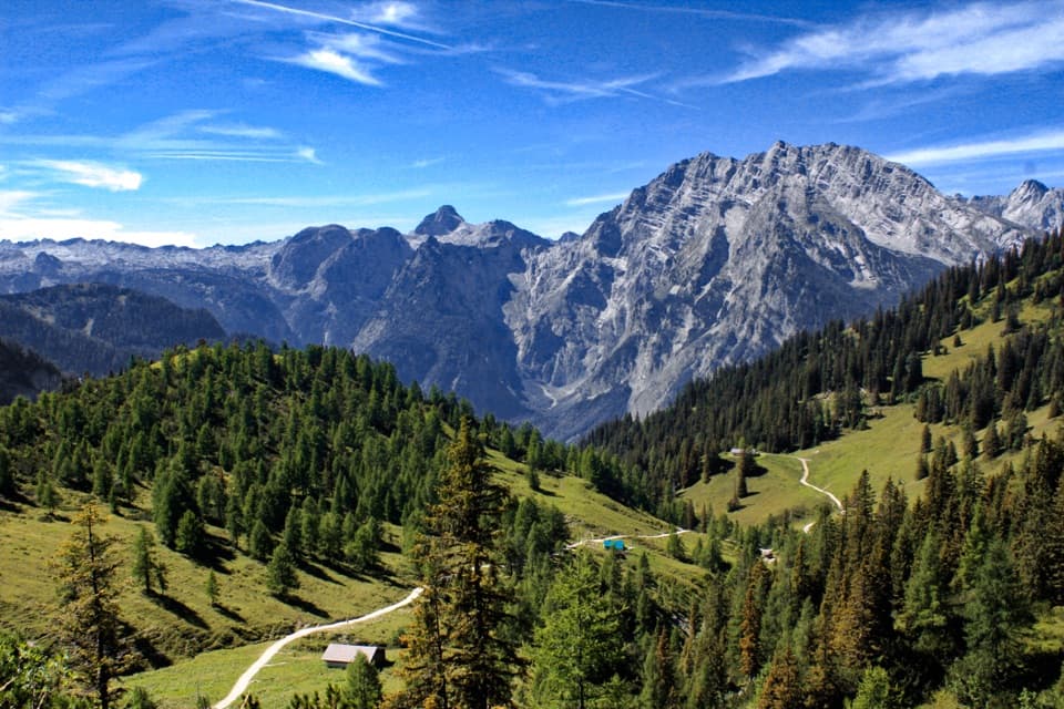 Jenner to Königssee via Stahlhaus in Berchtesgaden National Park