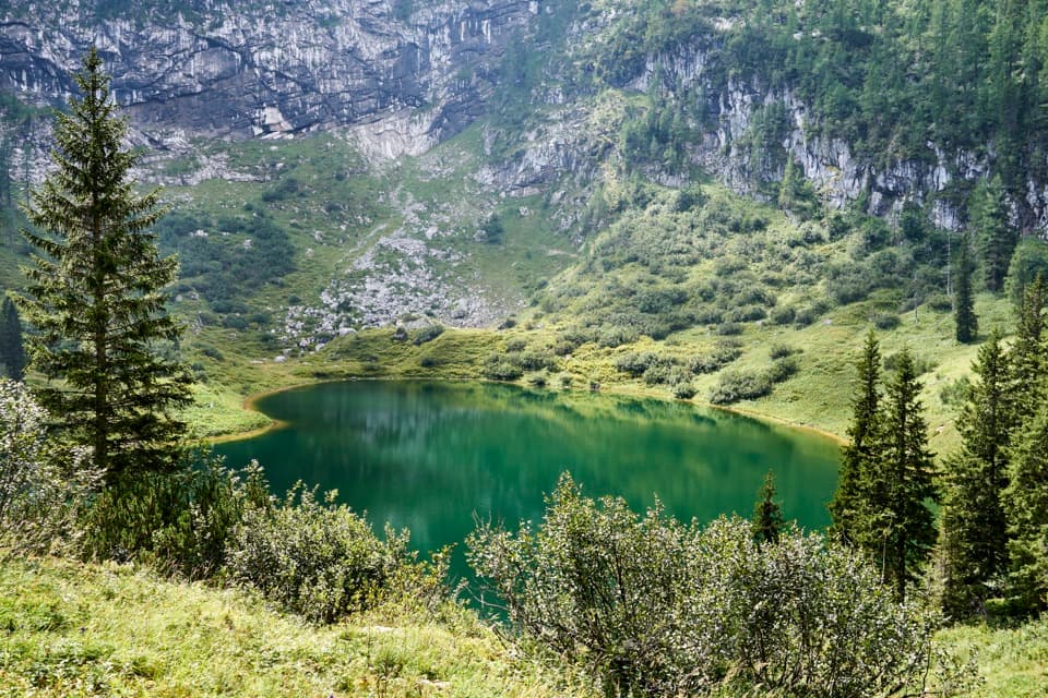 Sagereckersteig in Berchtesgaden National Park