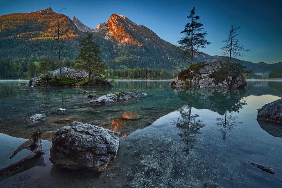 Prinzregent-Luitpold-Weg in Berchtesgaden National Park