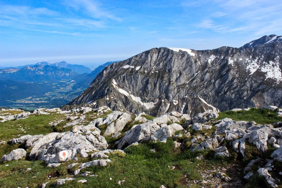 Schneibstein from Schneibsteinhaus to Königssee in Berchtesgaden National Park