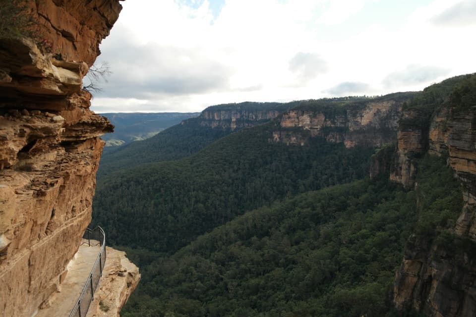 National Pass in Blue Mountains National Park