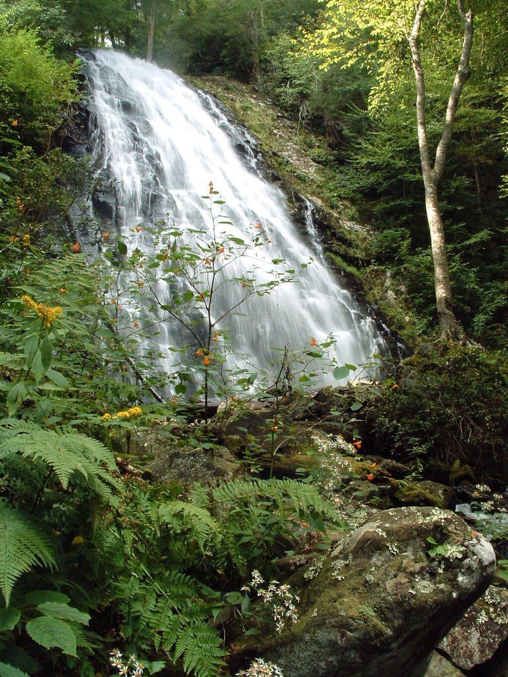 Crabtree Falls Loop Trail in Blue Ridge Parkway