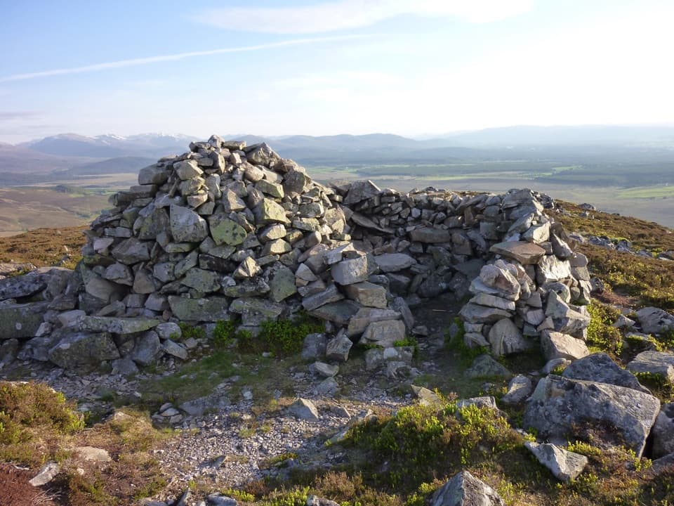 Sgòr Gaoithe, Cromdale Hills in Cairngorms National Park