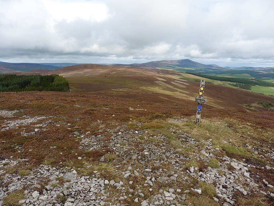 Speyside Way Tomintoul Spur in Cairngorms National Park