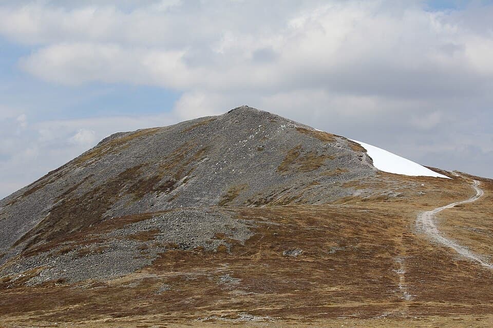 Càrn a’ Chlamain from Glen Tilt in Cairngorms National Park