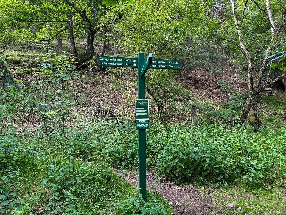 Craigendarroch Circular in Cairngorms National Park