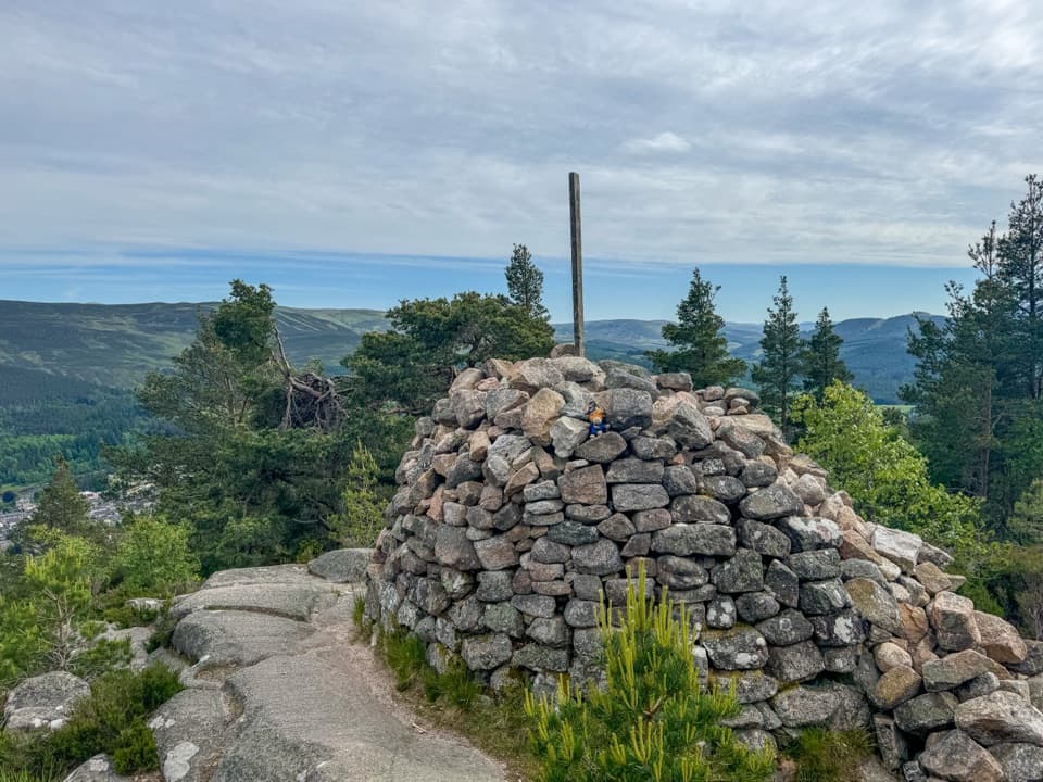 Craigendarroch Summit Trail in Cairngorms National Park