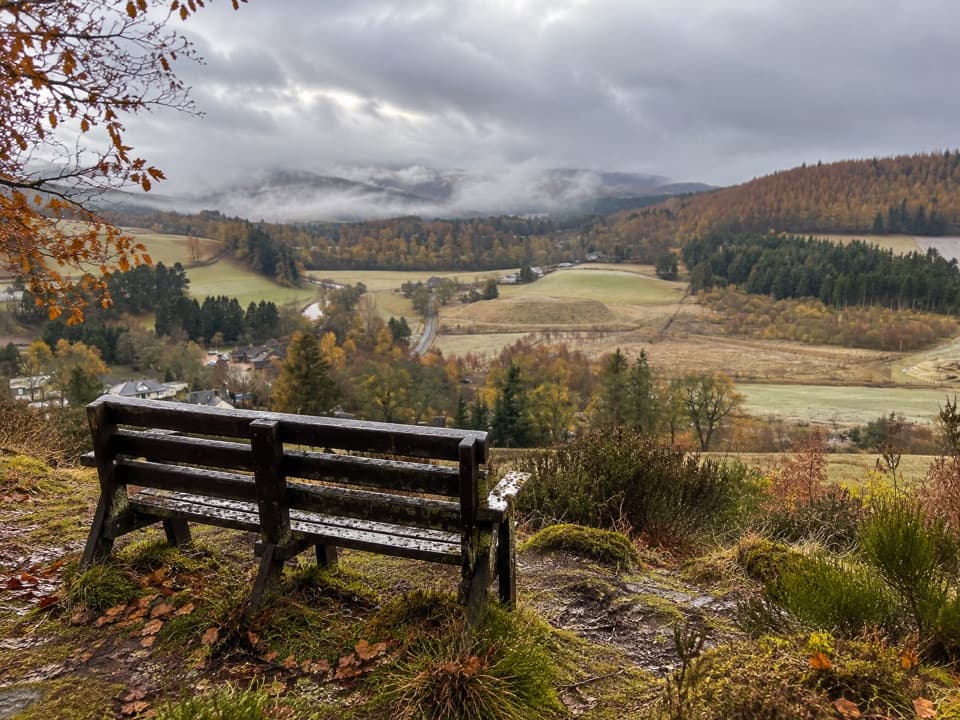 Bellabeg Forest Walk in Cairngorms National Park