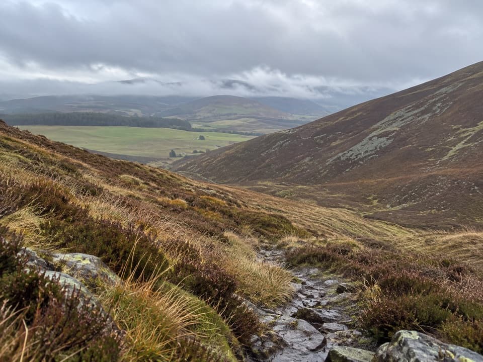 The Ladder Road in Cairngorms National Park