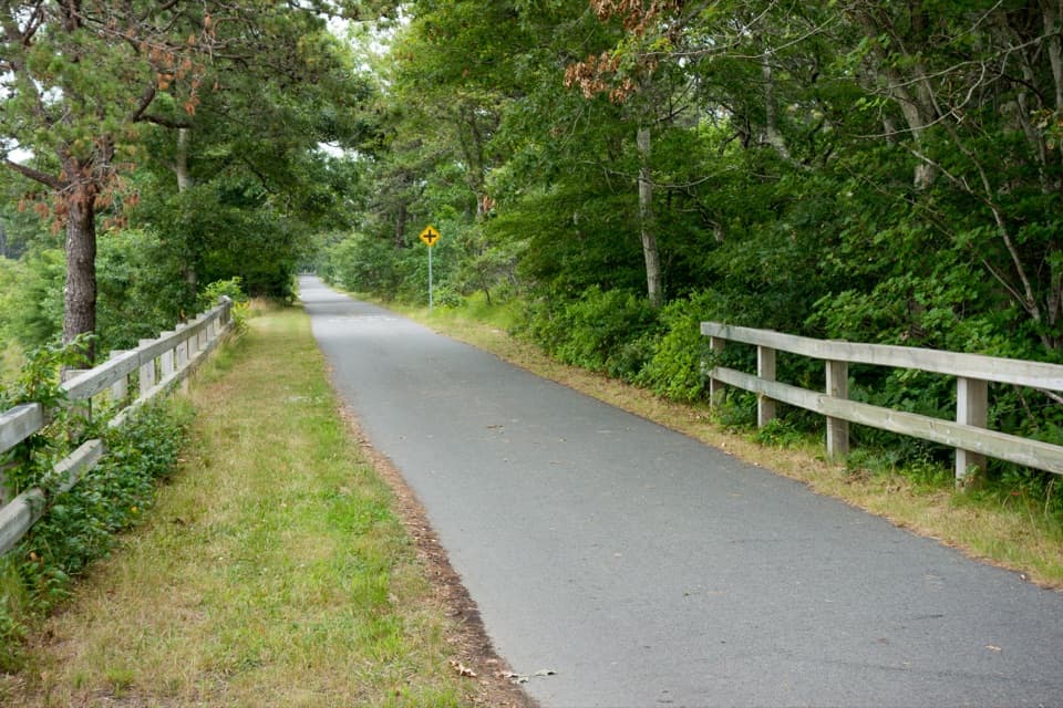 Cape Cod Rail Trail in Cape Cod National Seashore