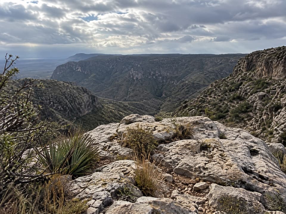 Ussery Trail in Carlsbad Caverns National Park