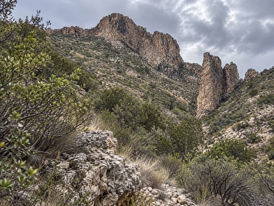 Double Canyon in Carlsbad Caverns National Park