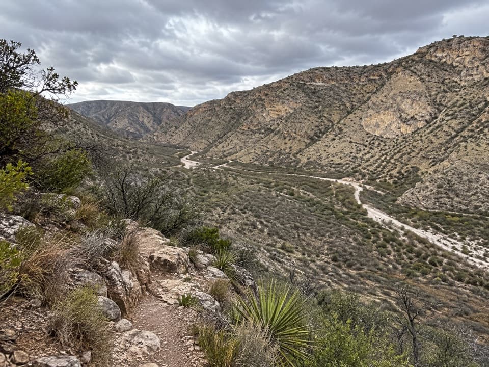 Slaughter Canyon Cave Trail in Carlsbad Caverns National Park