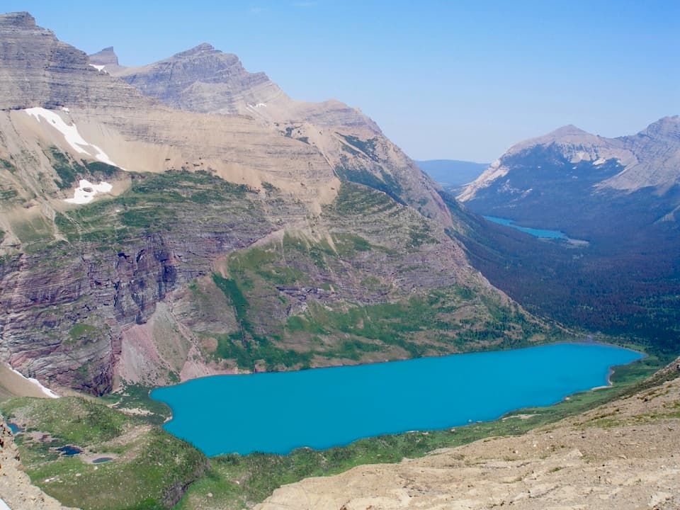 Ahern Pass Overlook Trail in Glacier National Park