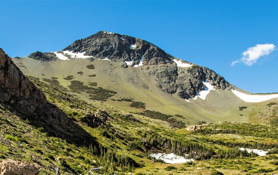 Firebrand Pass Trail in Glacier National Park