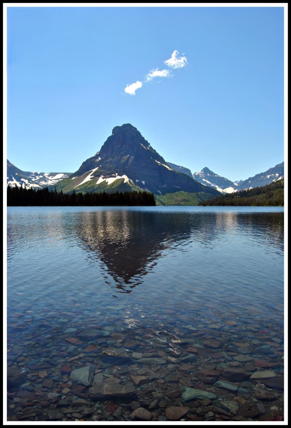 Two Medicine Lake Loop in Glacier National Park