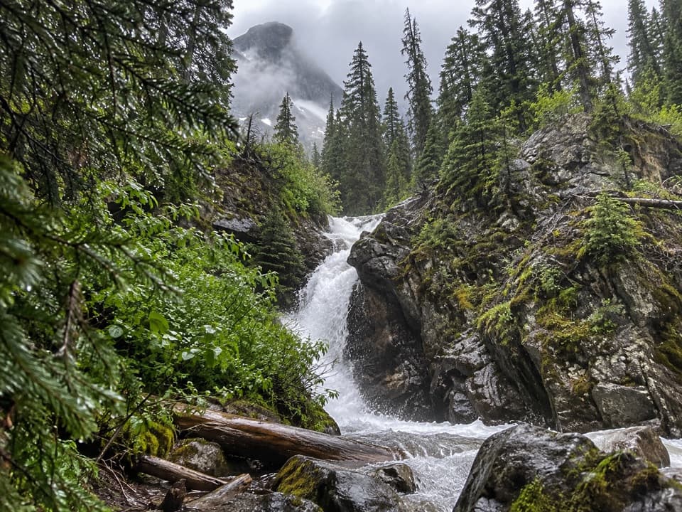 Hidden Falls Trail in Glacier National Park
