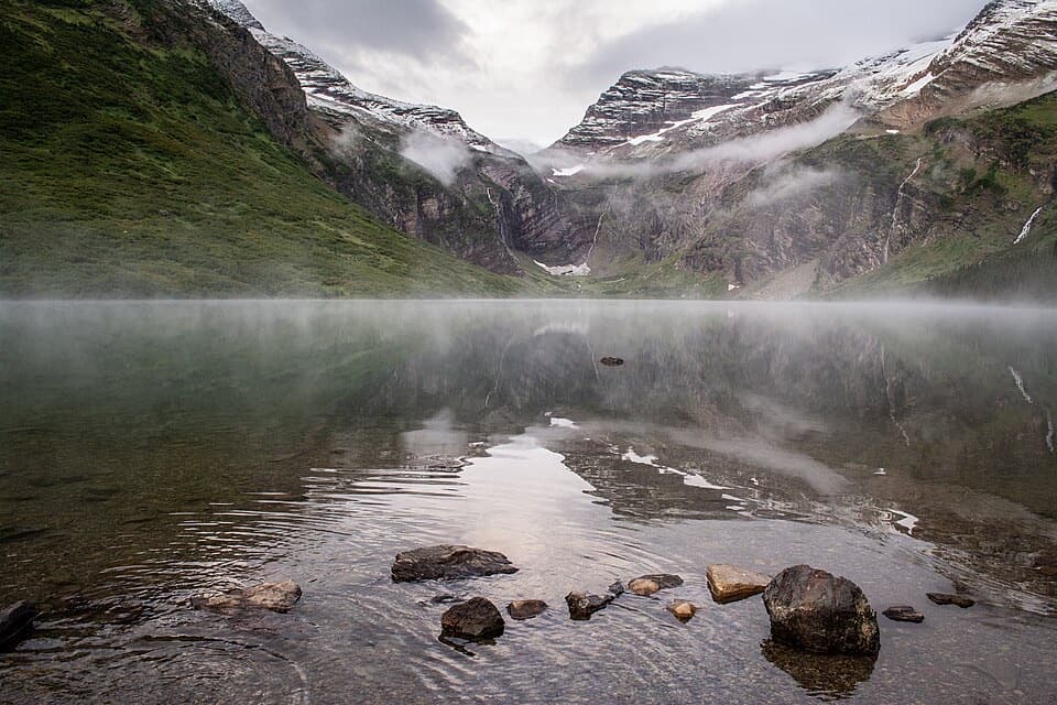 Gunsight Lake Trail in Glacier National Park