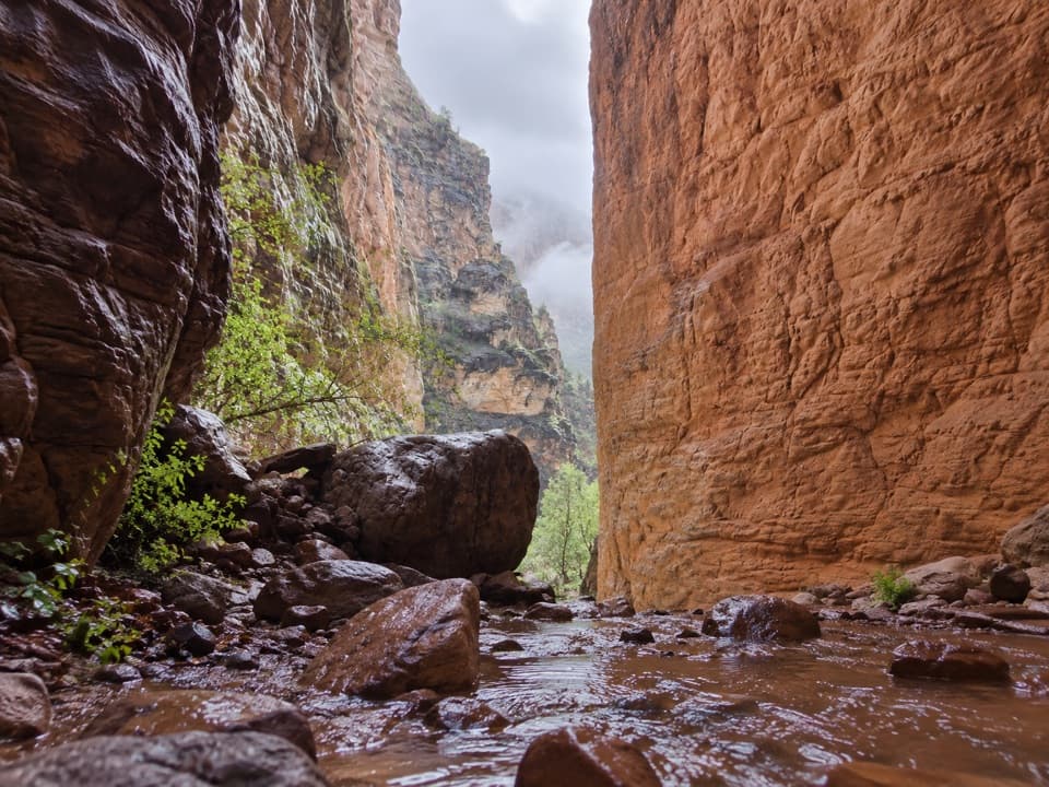 Stone Creek Trail in Grand Canyon National Park