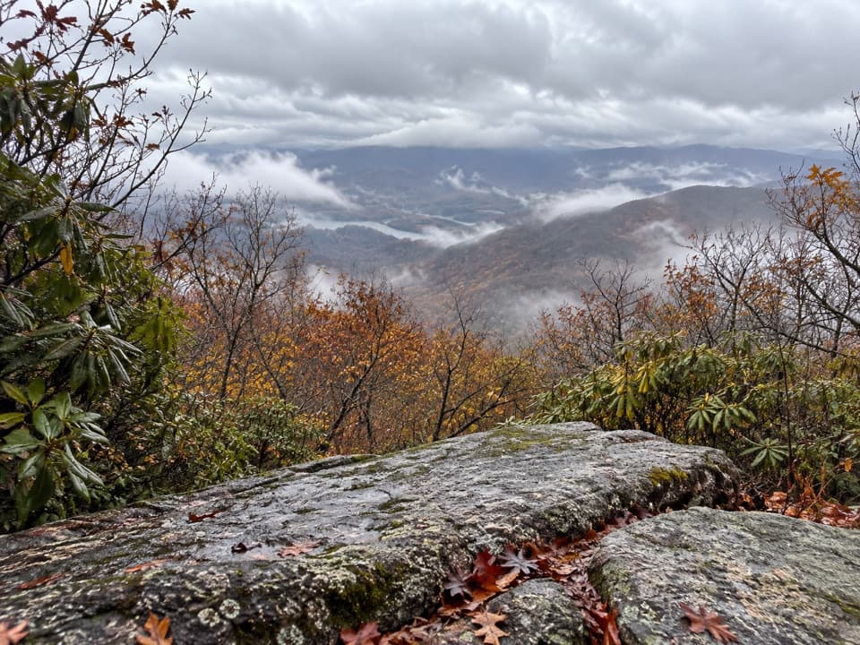 High Rocks Trail in Great Smoky Mountains National Park