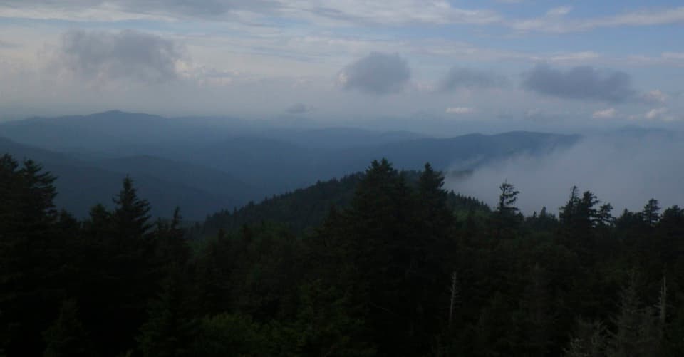 Mount Sterling Ridge Trail in Great Smoky Mountains National Park