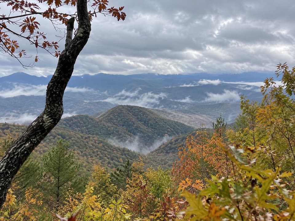Lonesome Pine Overlook Trail in Great Smoky Mountains National Park