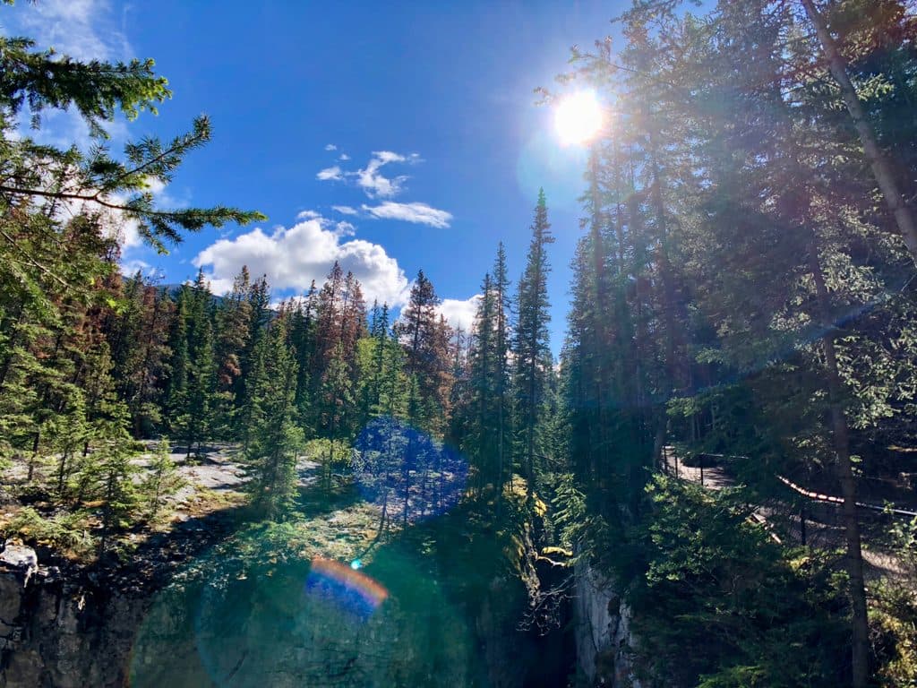 Maligne Canyon in Jasper National Park