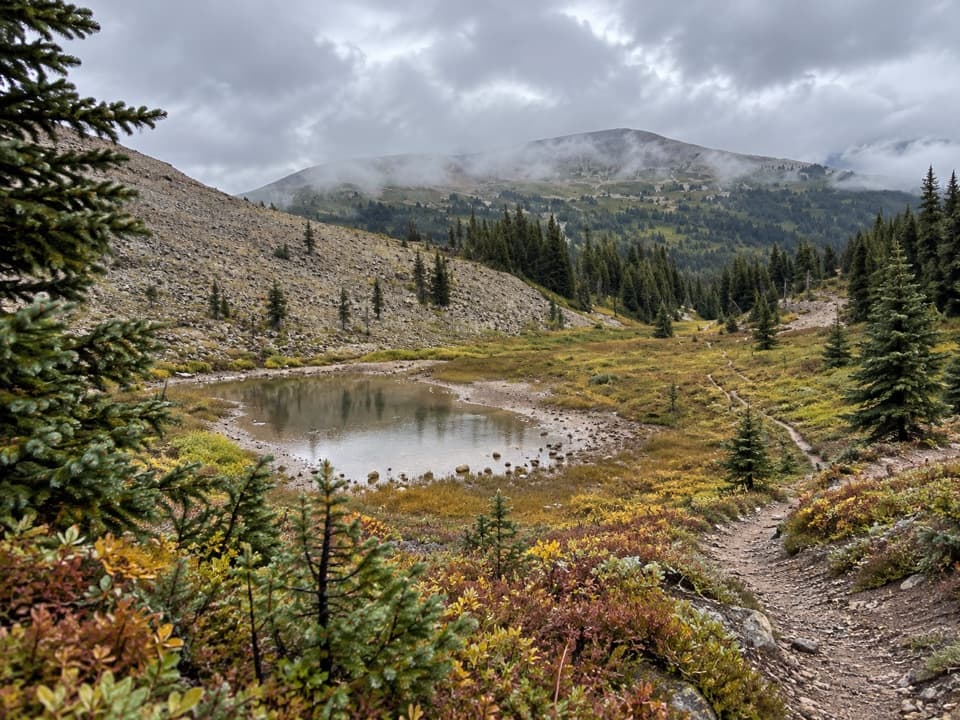 Wolverine Pass in Kootenay National Park