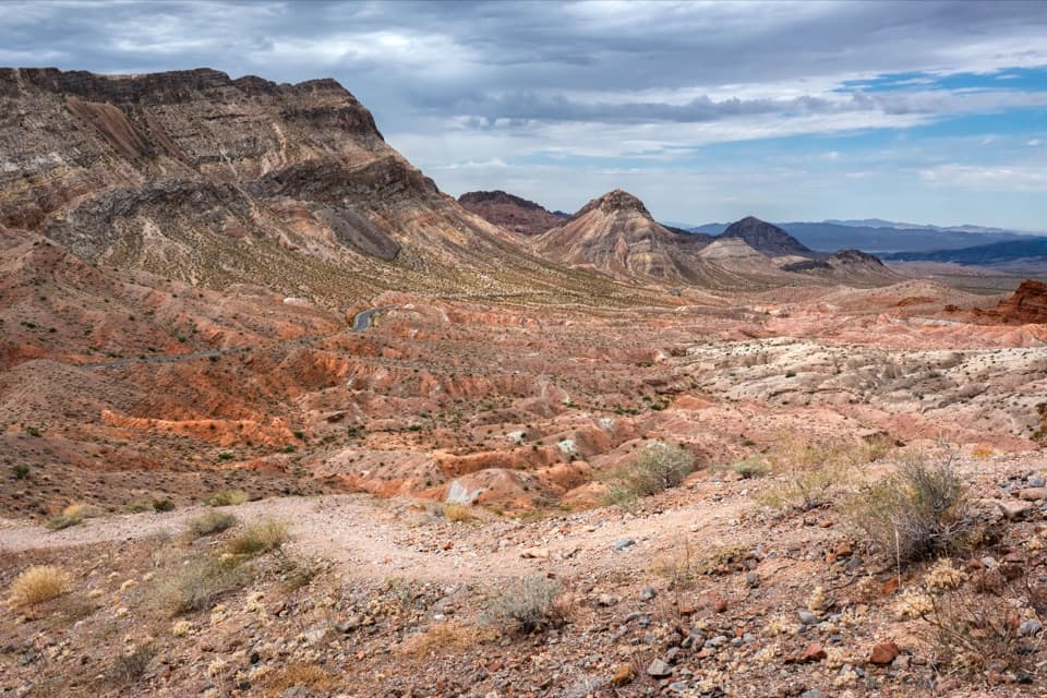 Northshore Summit Trail in Lake Mead National Recreation Area