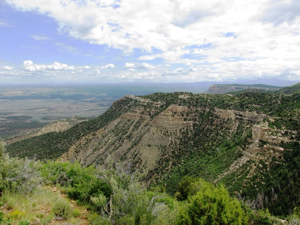 Geologic Overlook Trail in Mesa Verde National Park