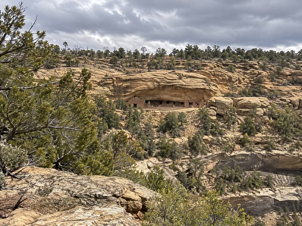 Long House Overlook Trail in Mesa Verde National Park