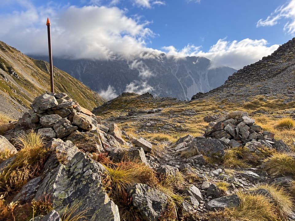Poukirikiri/Travers Saddle Route in Nelson Lakes National Park