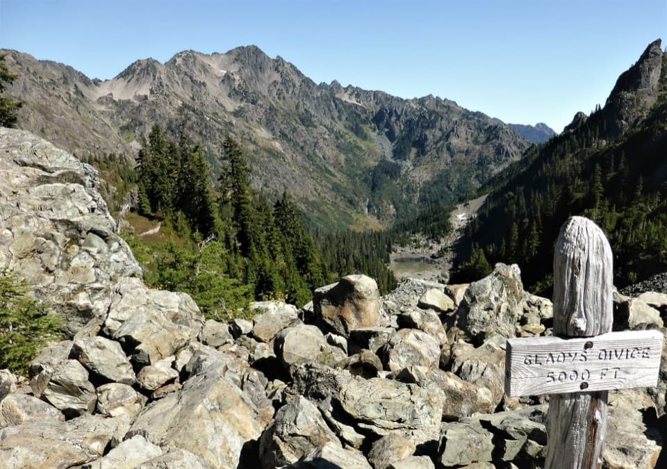 Gladys Divide Primitive Trail in Olympic National Park