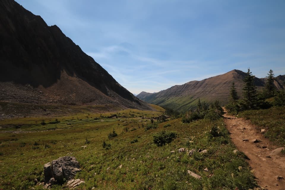 Ptarmigan Cirque Interpretive Trail in Peter Lougheed Provincial Park