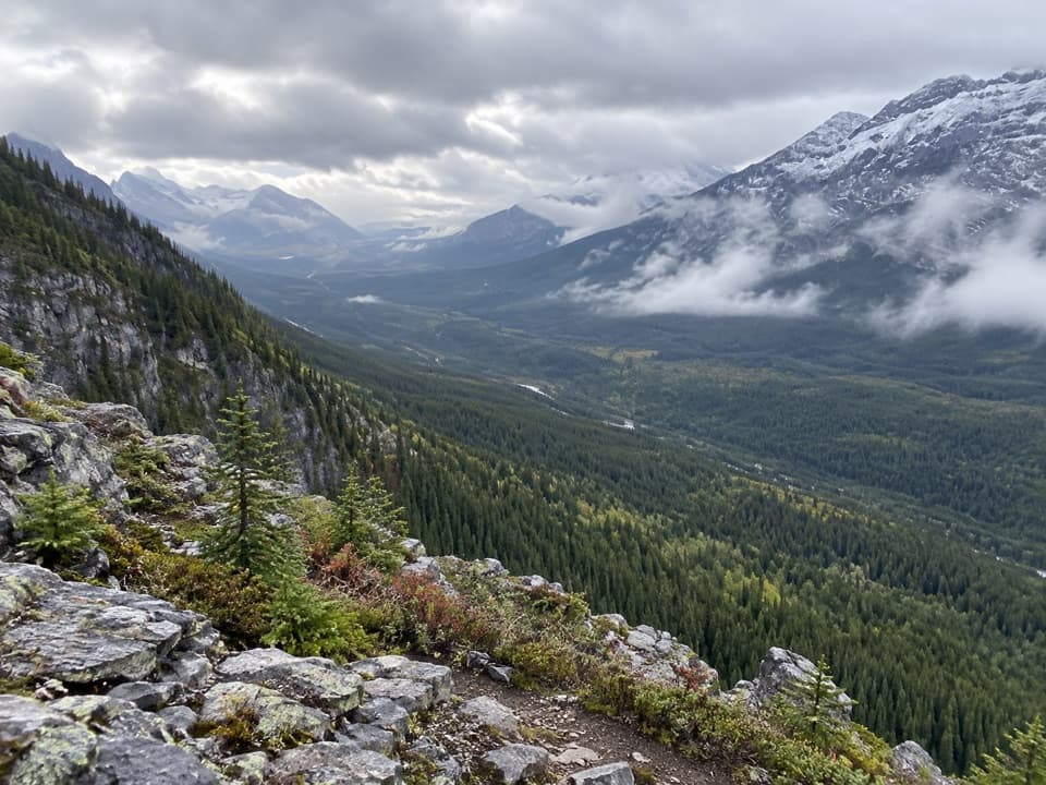 Grizzly Peak Trail in Peter Lougheed Provincial Park