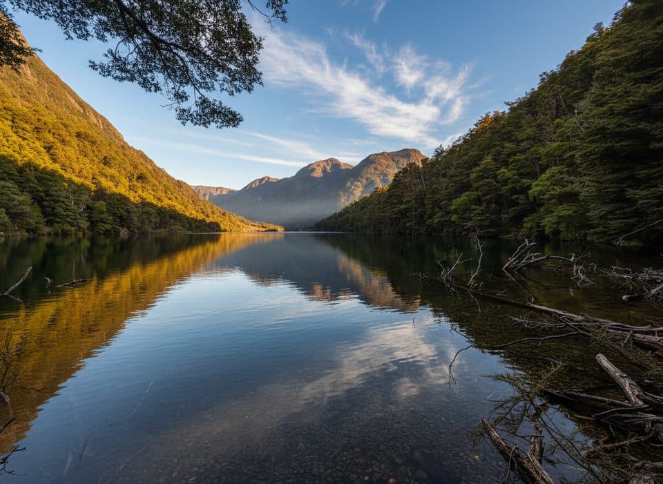 Lake Rere Loop Track in Queenstown-Lakes District, New Zealand