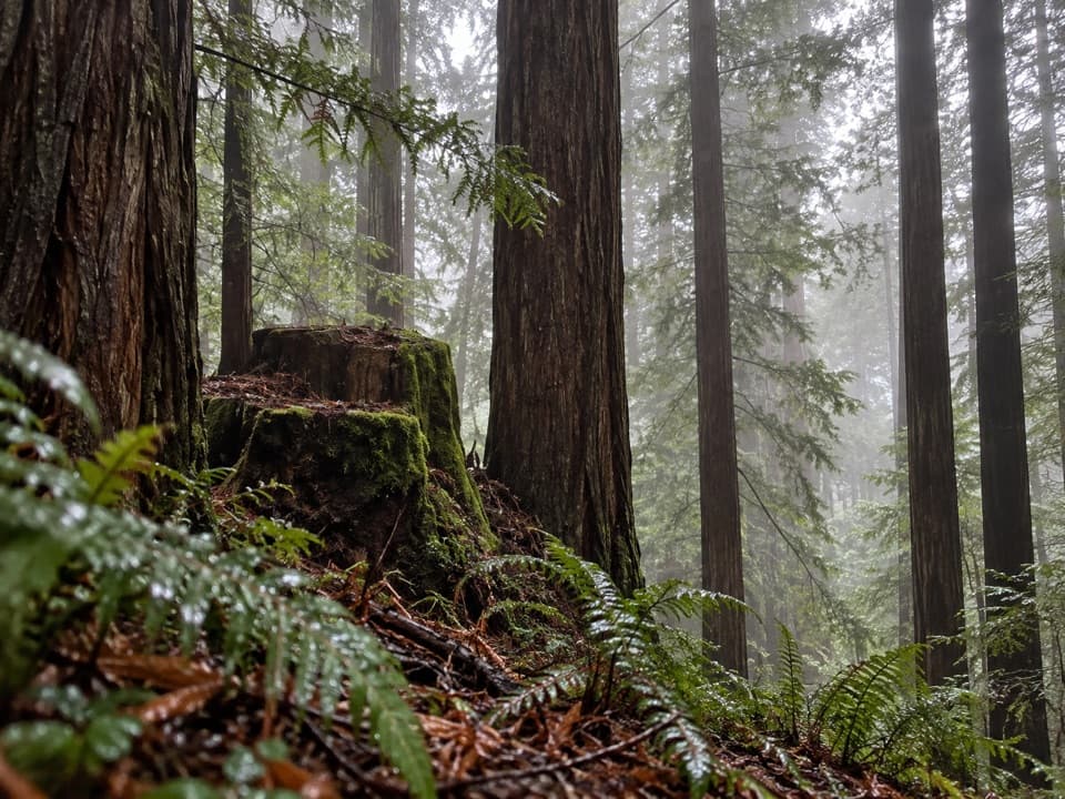 Saddler Skyline Trail in Redwood National Park