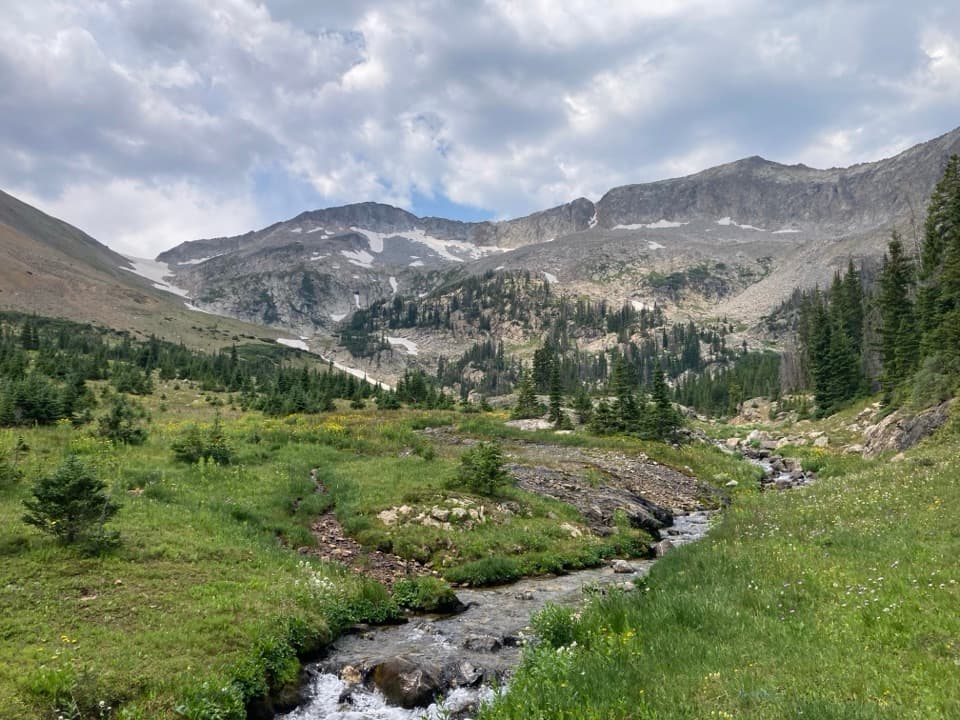 Skeleton Gulch Trail in Rocky Mountain National Park