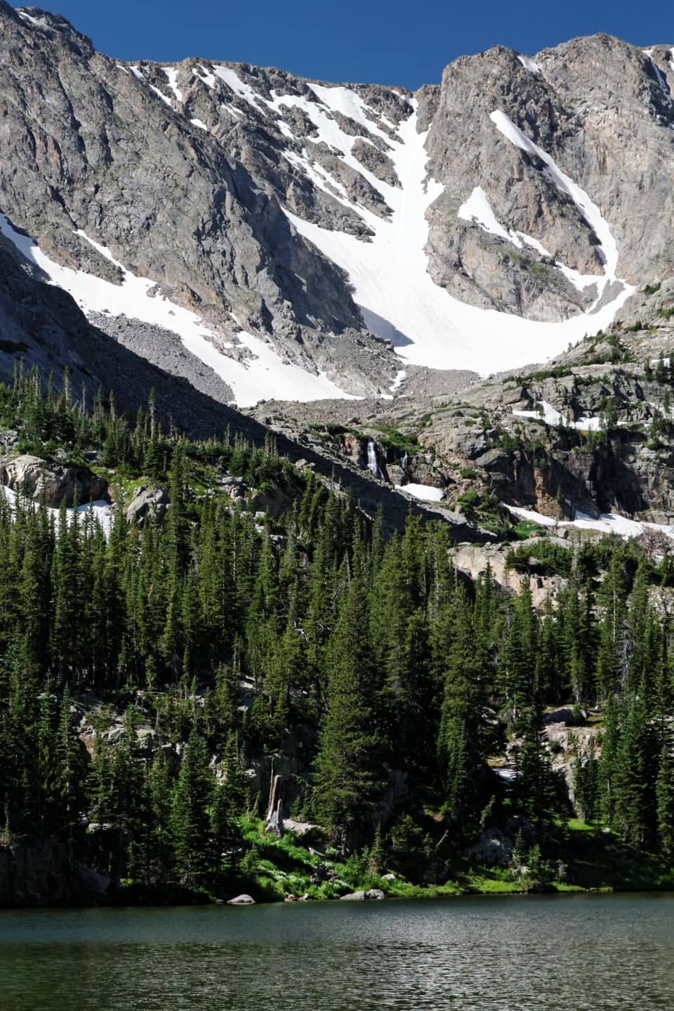 The Loch Trail in Rocky Mountain National Park