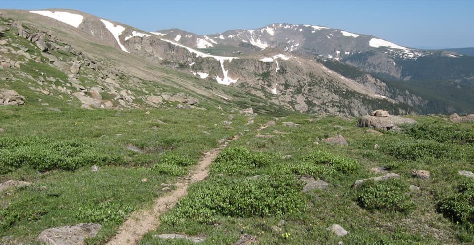 Stormy Peaks Trail in Rocky Mountain National Park