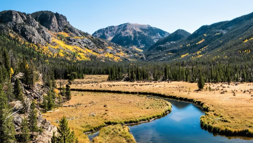 East Meadow Trail in Rocky Mountain National Park