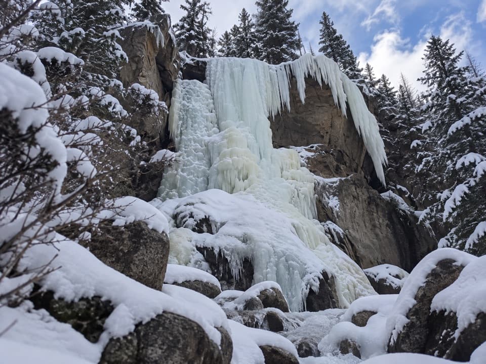 Hidden Falls Trail in Rocky Mountain National Park
