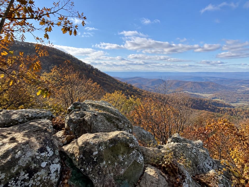 Hogback Mountain Loop in Shenandoah National Park